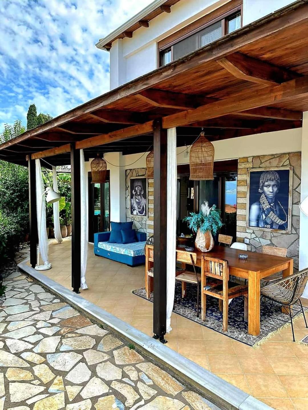 Luxury Villa Athina Nikiana Esterno foto