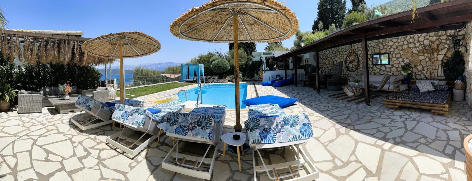 Luxury Villa Athina Nikiana Esterno foto
